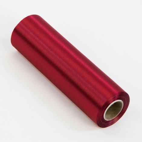 Satyna w rolce Akces 16cm x 10m Czerwona ciemna - 3